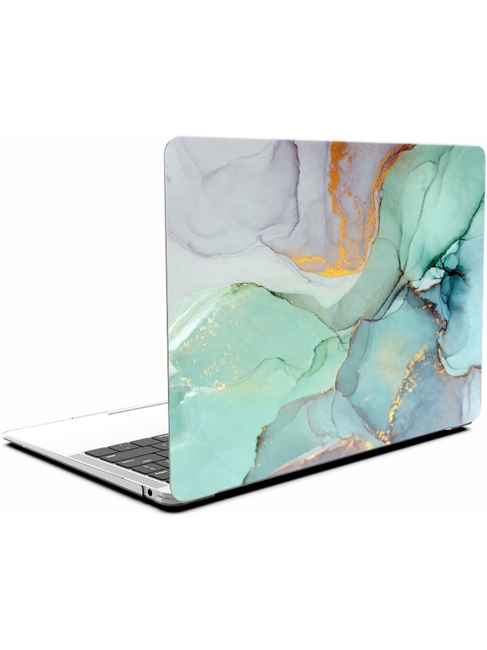 MacBook Air 13 Case - Fits M1 A2337 A2179 A1932‎ - Hard Shell Design marble